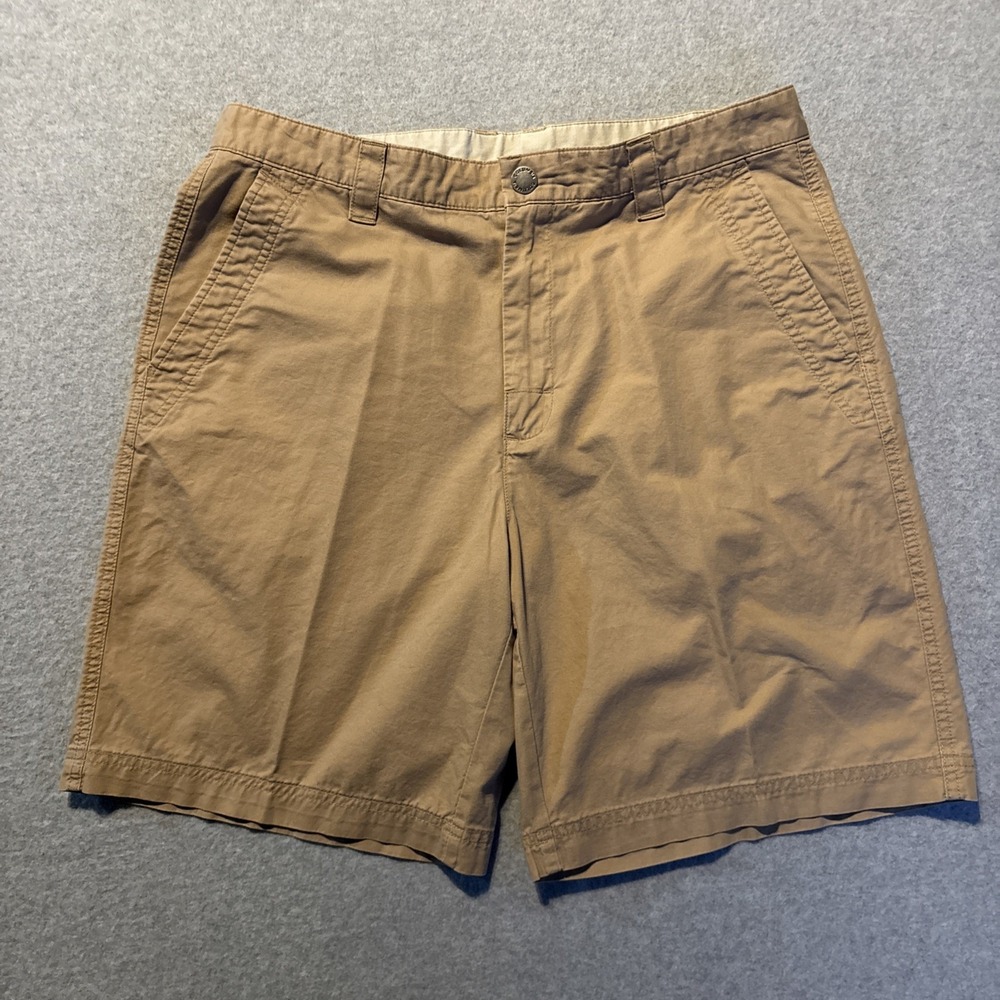 Columbia Men's Khaki Shorts Sz 34 Golf Hiking Outdoors 4 Pockets 69724